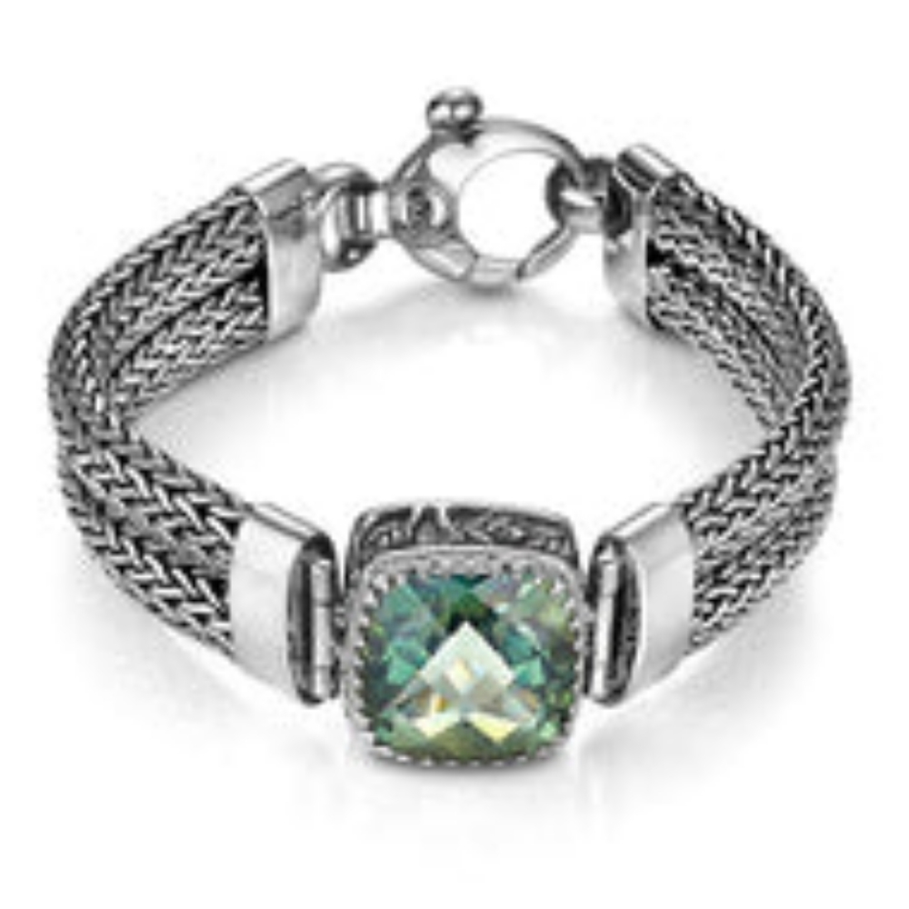 Sara Blaine Green Topaz Bracelet